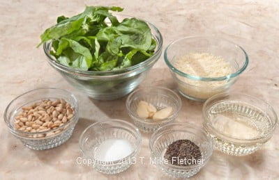 Pesto ingred.